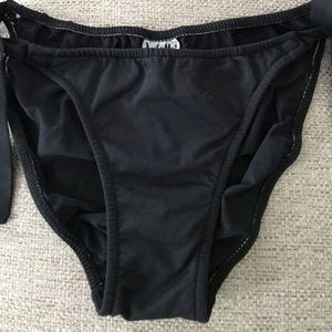 Black bathing suit bottom
